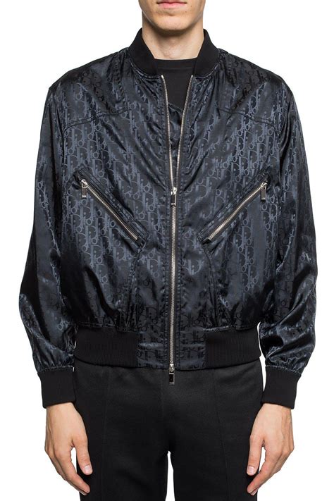 dior monogram jacket|dior bomber jacket men.